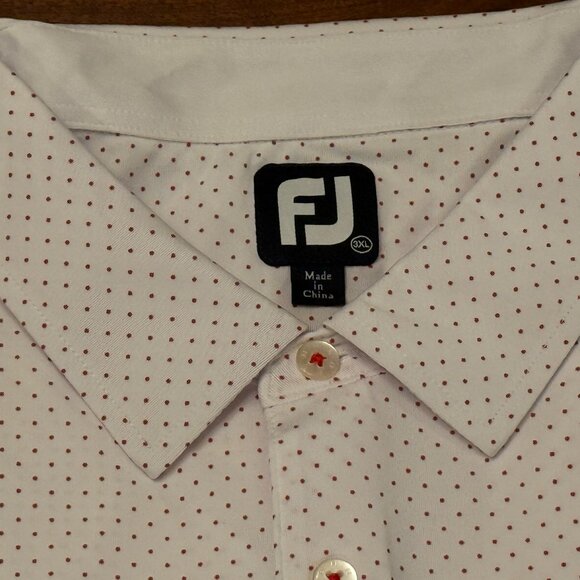 White FootJoy Swinging Elephant Club Polo – Alabama Golf Booster Exclusive (NWT) - Picture 3 of 5